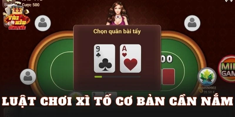 Luật chơi Xì Tố cơ bản cần nắm